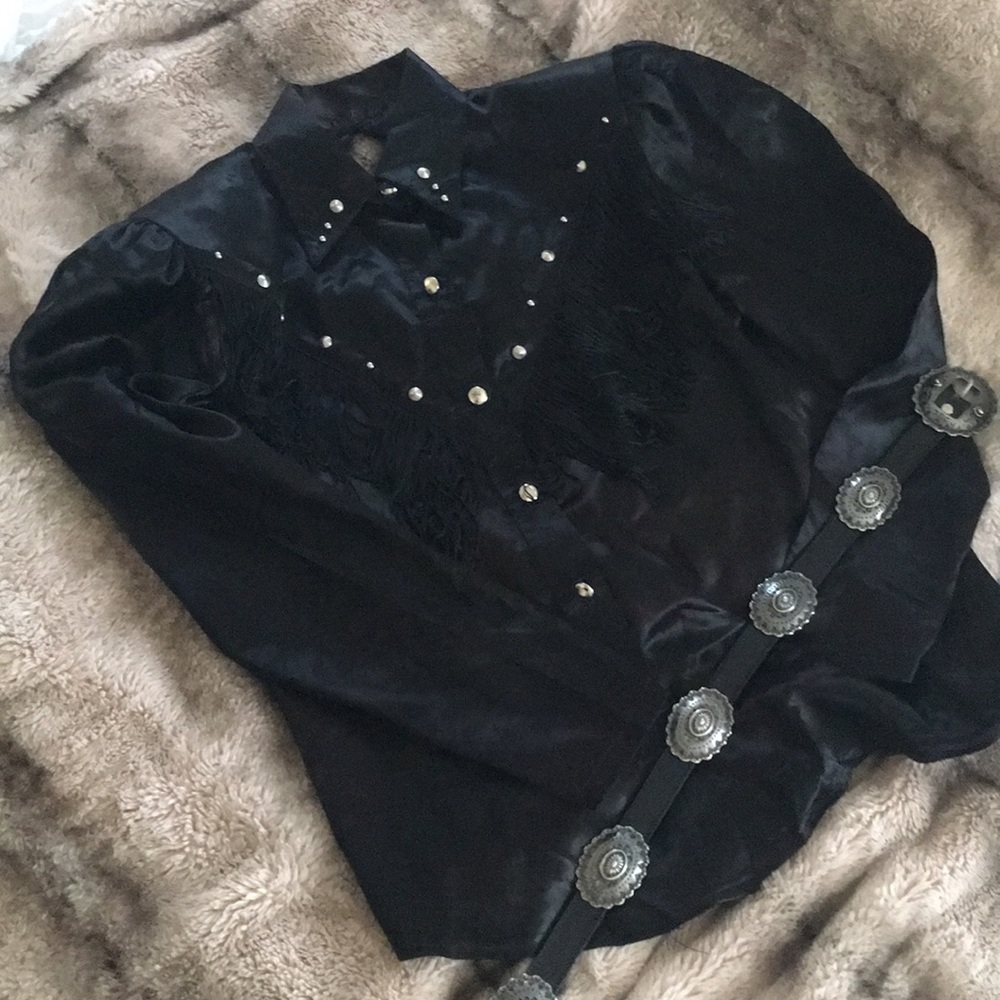 Vintage🖤Lilia Smith exclusive western blouse